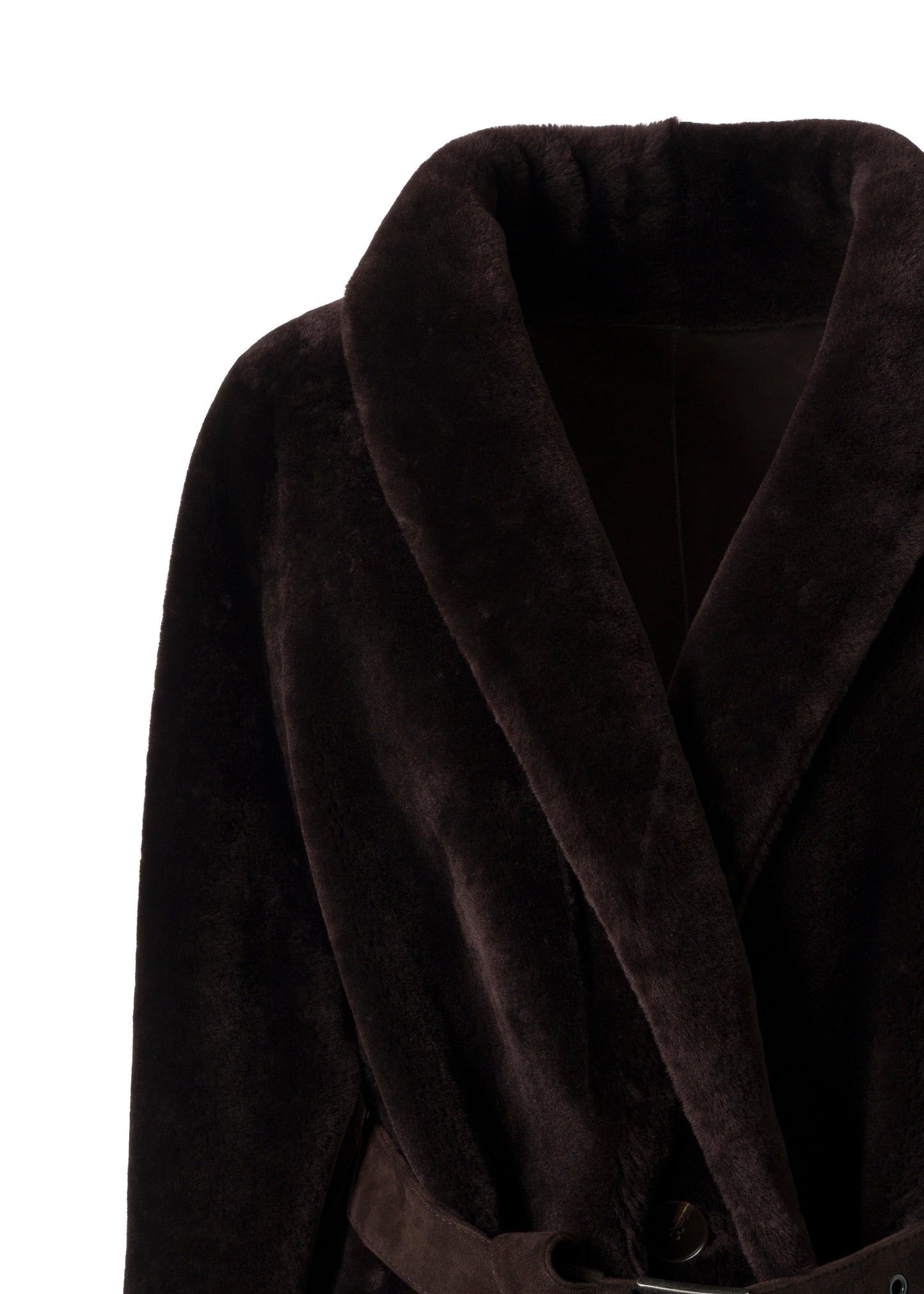 LUNE SHEARLING COAT