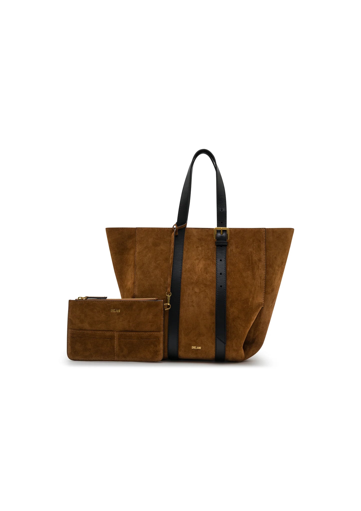ALBA TOTE BAG - TOBACCO SUEDE