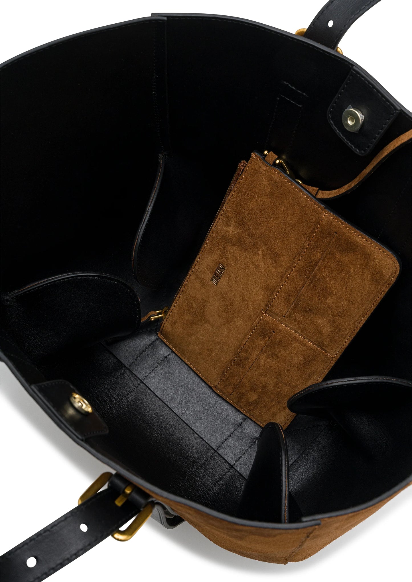 ALBA TOTE BAG - TOBACCO SUEDE