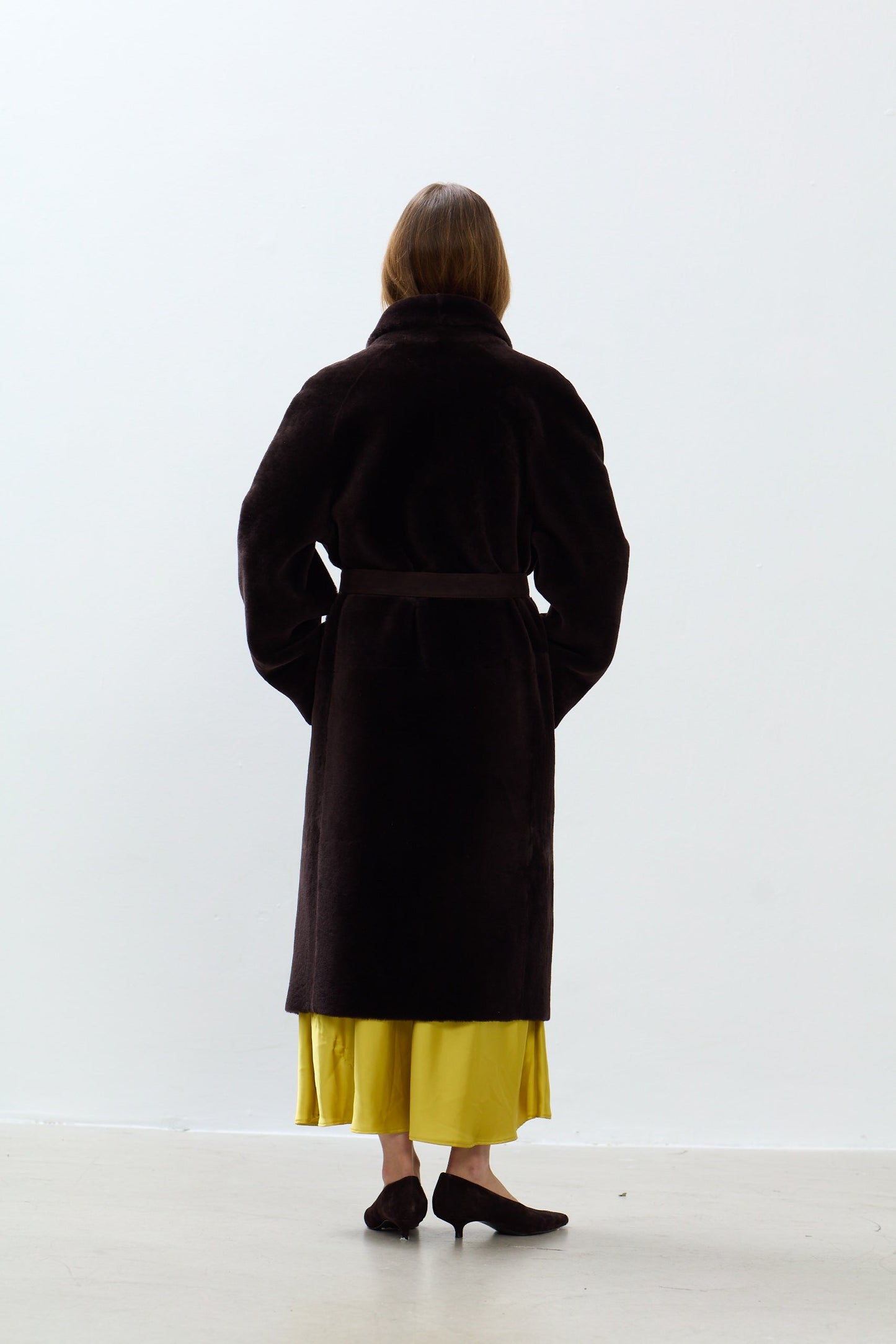 LUNE SHEARLING COAT