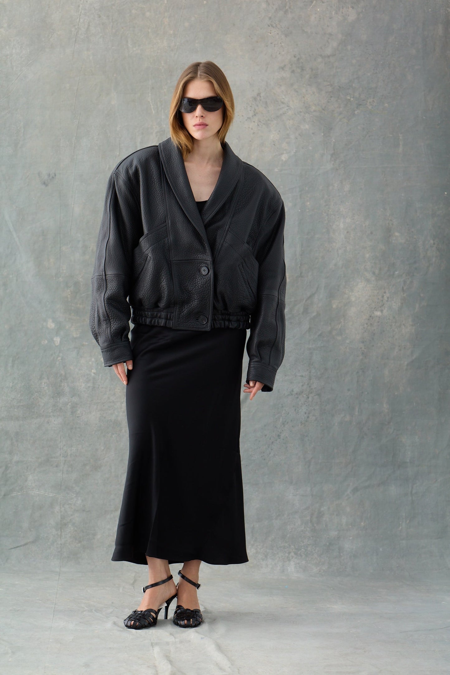 ONYX LEATHER JACKET