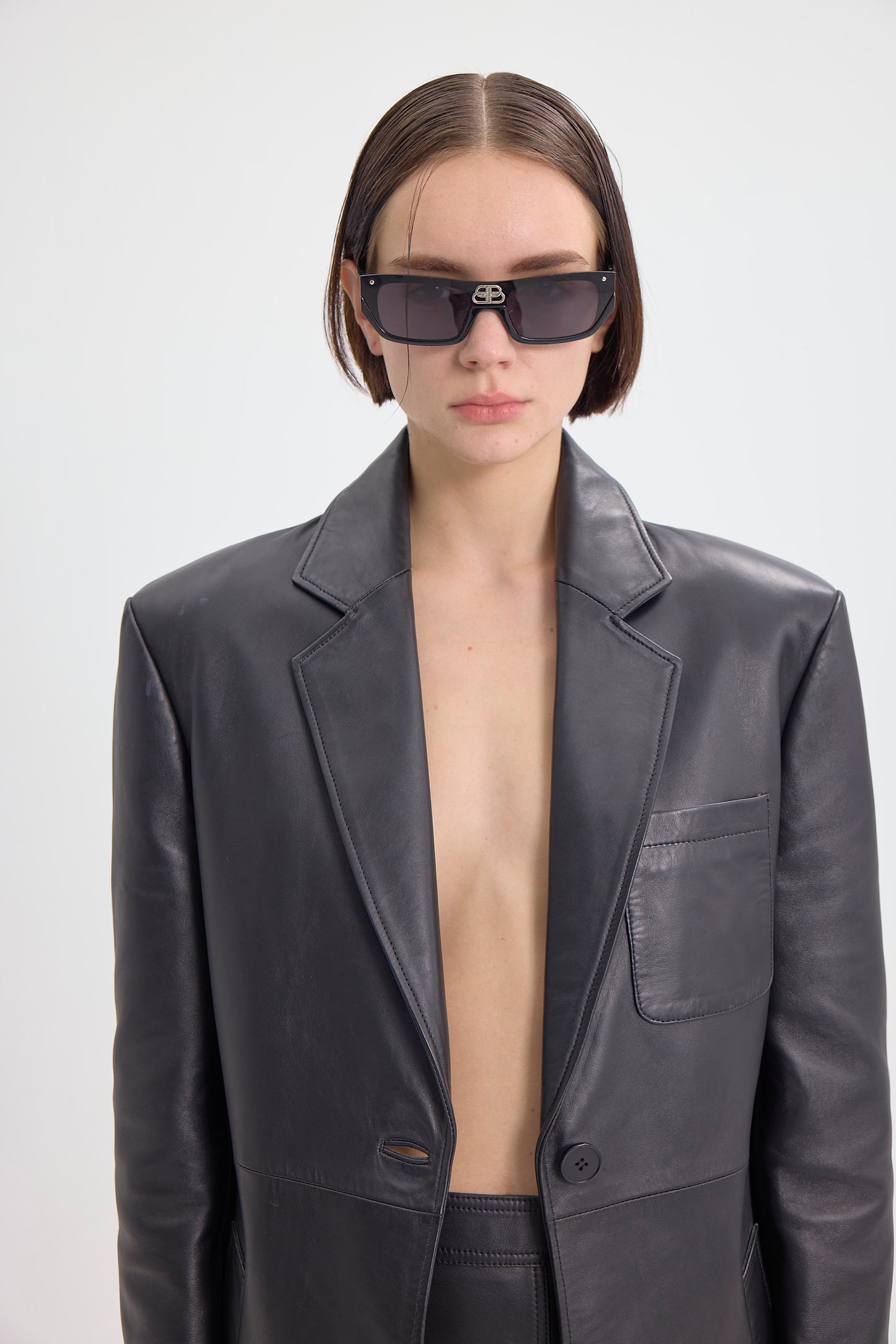 URBAN LEATHER TRENCH