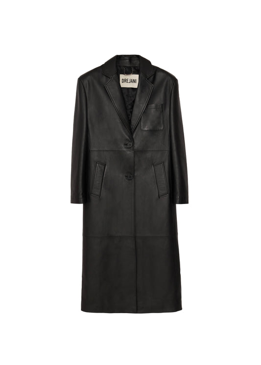 URBAN LEATHER TRENCH