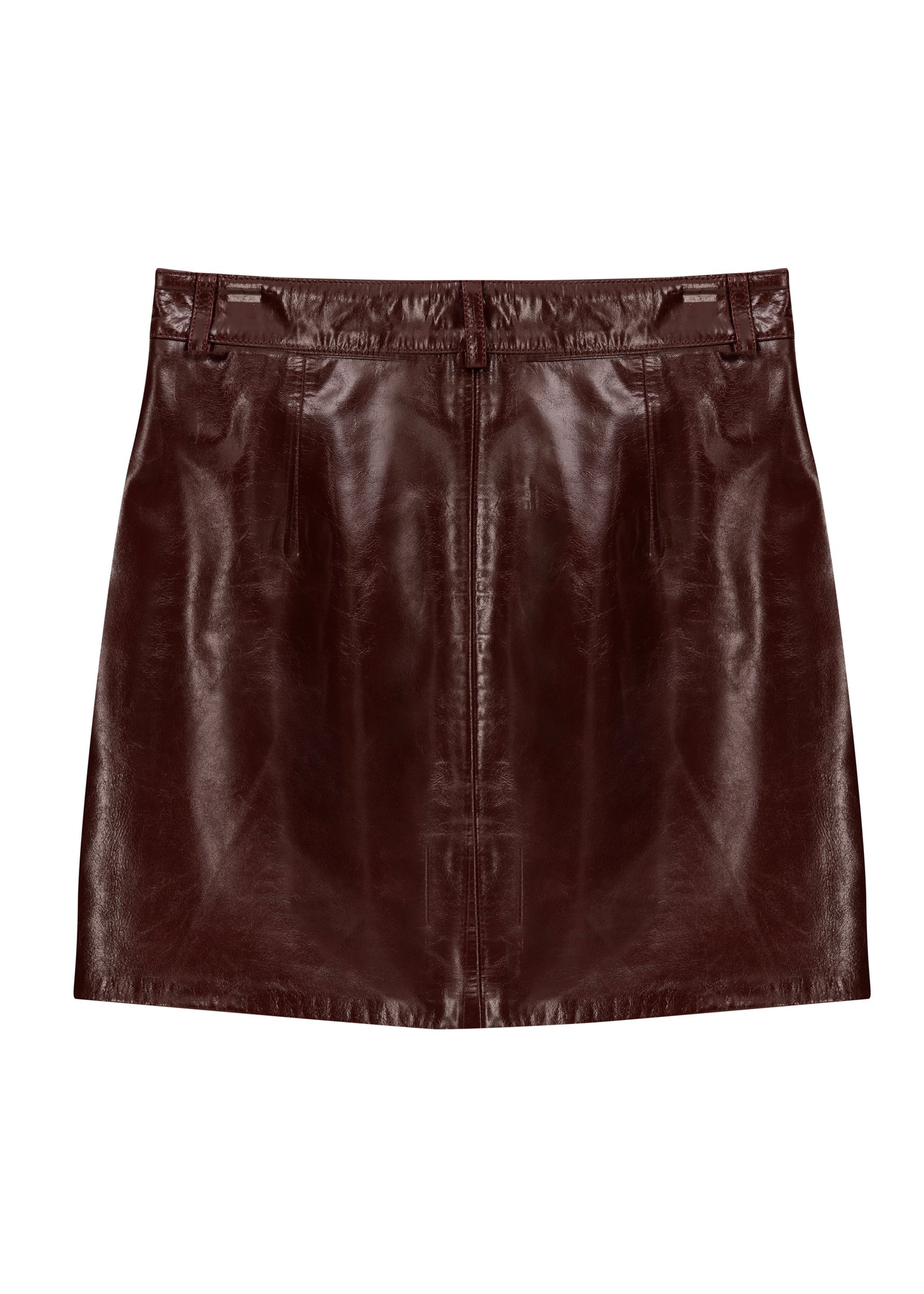 DENEUVE LEATHER SKIRT