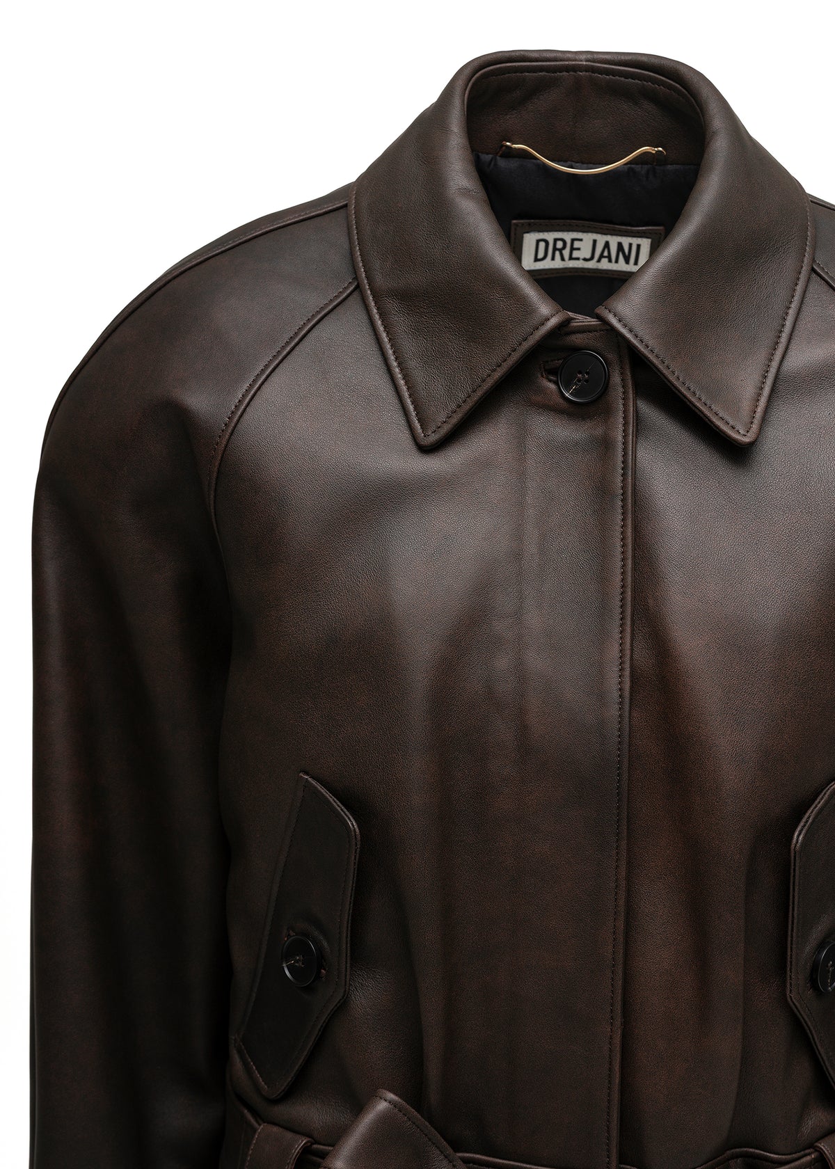 BELLY LEATHER JACKET