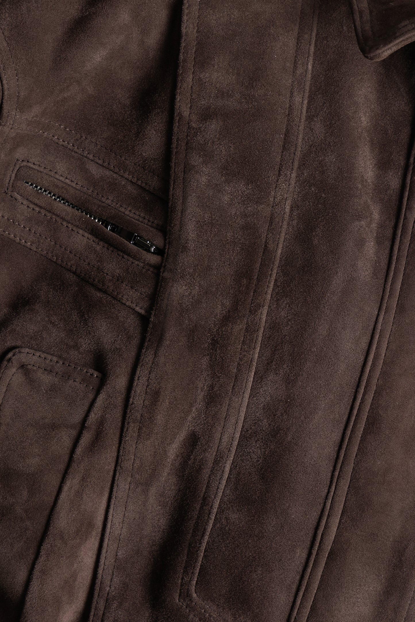 CAVALIERE BOMBER BROWN SUEDE