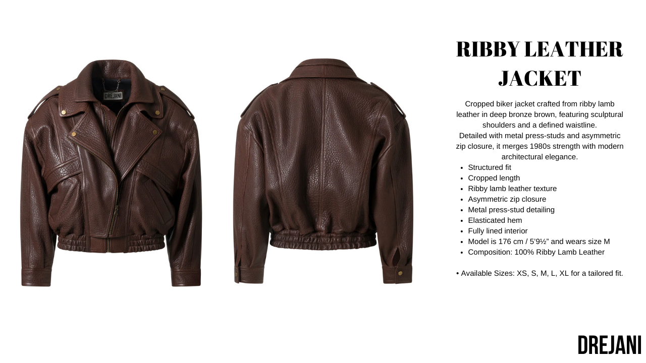 ONYX LEATHER JACKET