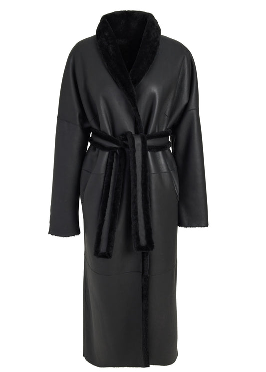 TAIGA SHEARLING COAT