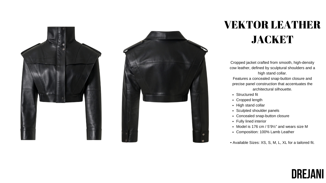 ONYX LEATHER JACKET