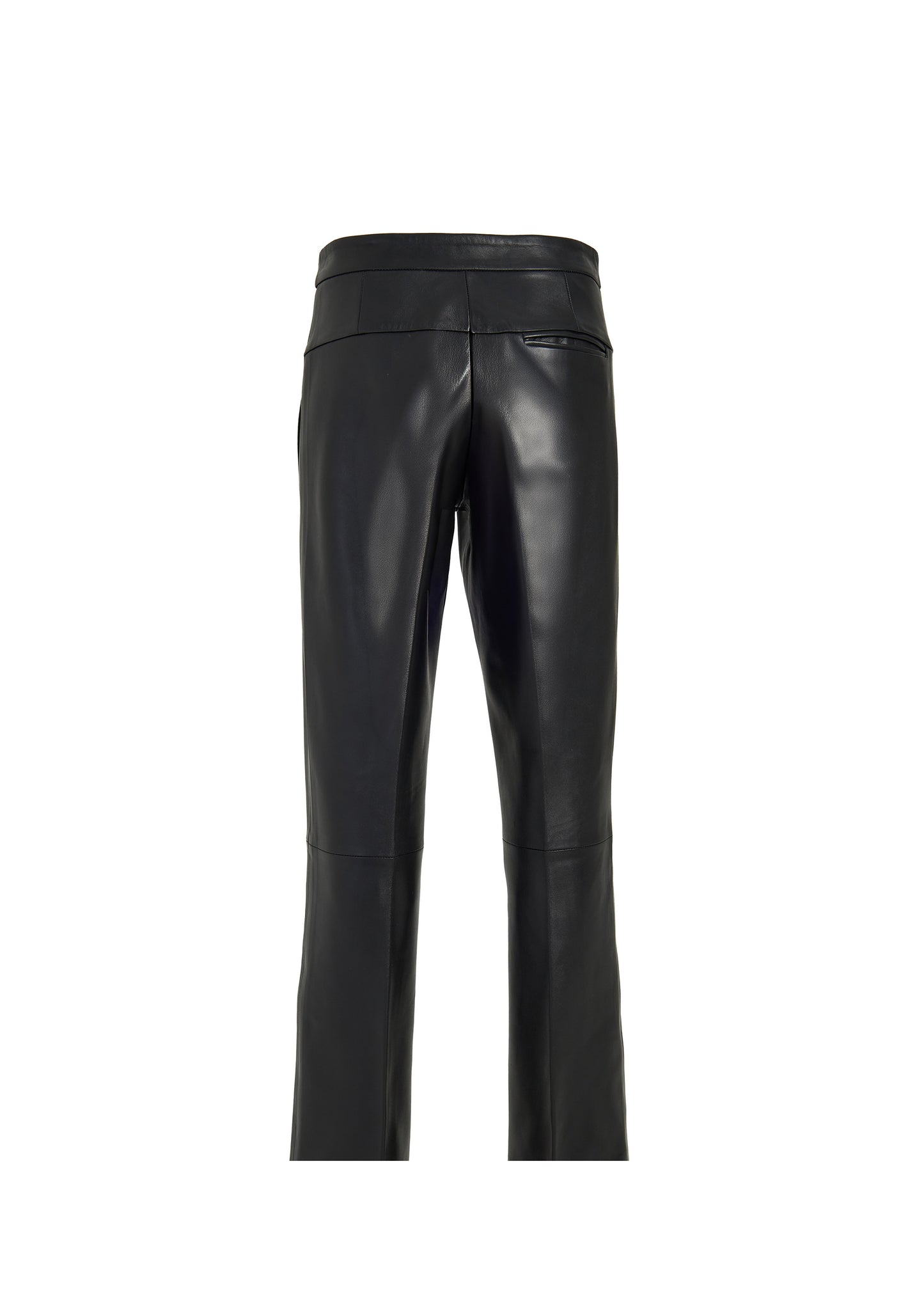 KIRA LEATHER PANTS – BLACK