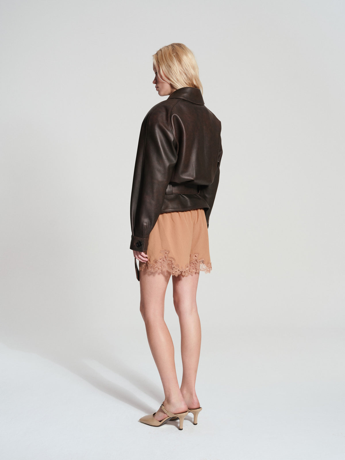 BELLY LEATHER JACKET