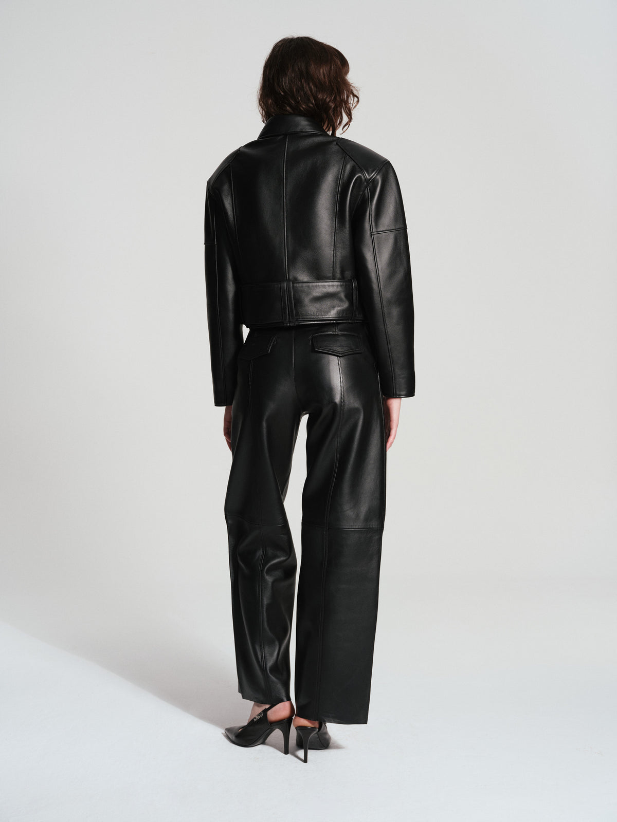 BARKLEY LEATHER JACKET BLACK