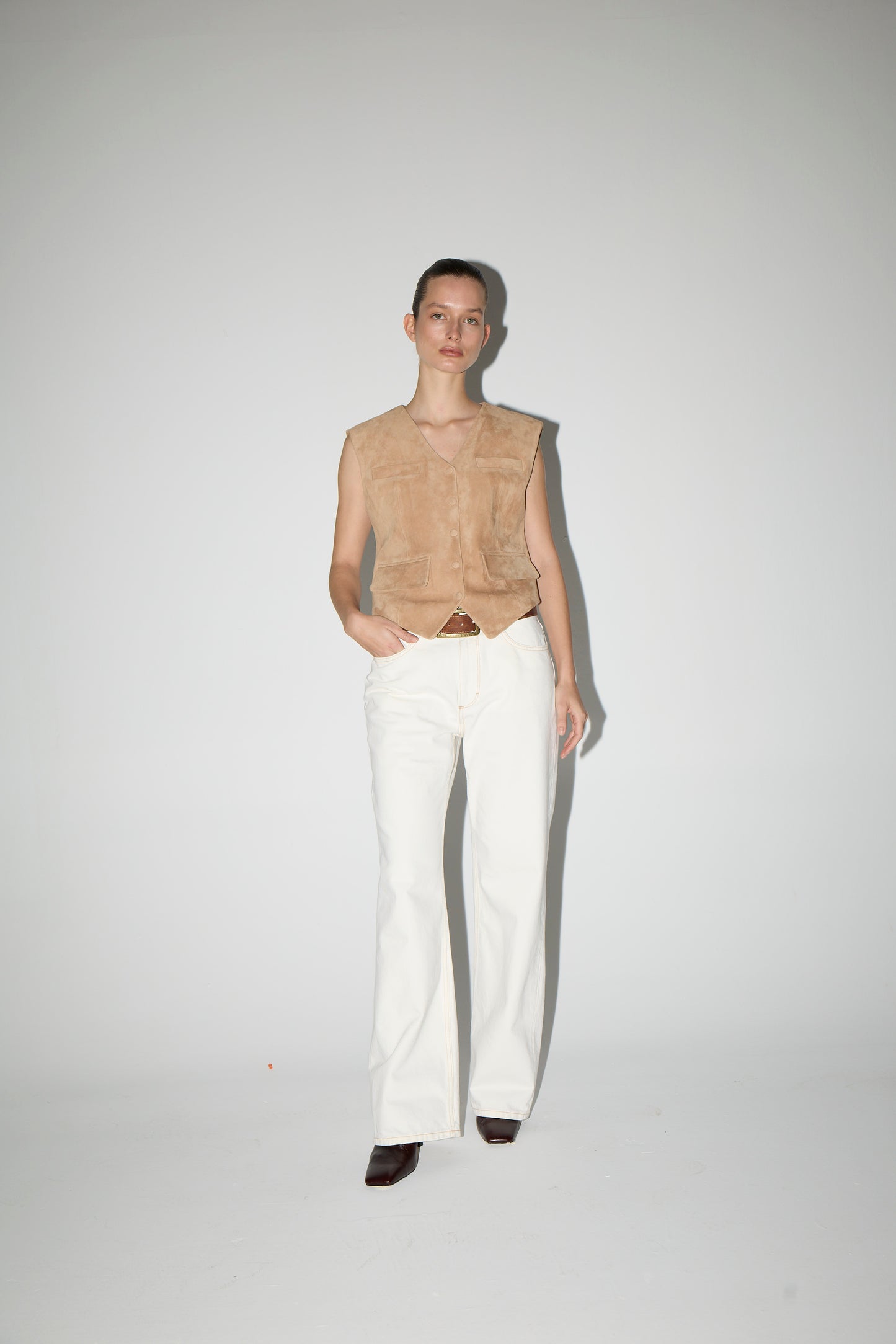 RIVA SUEDE LEATHER VEST