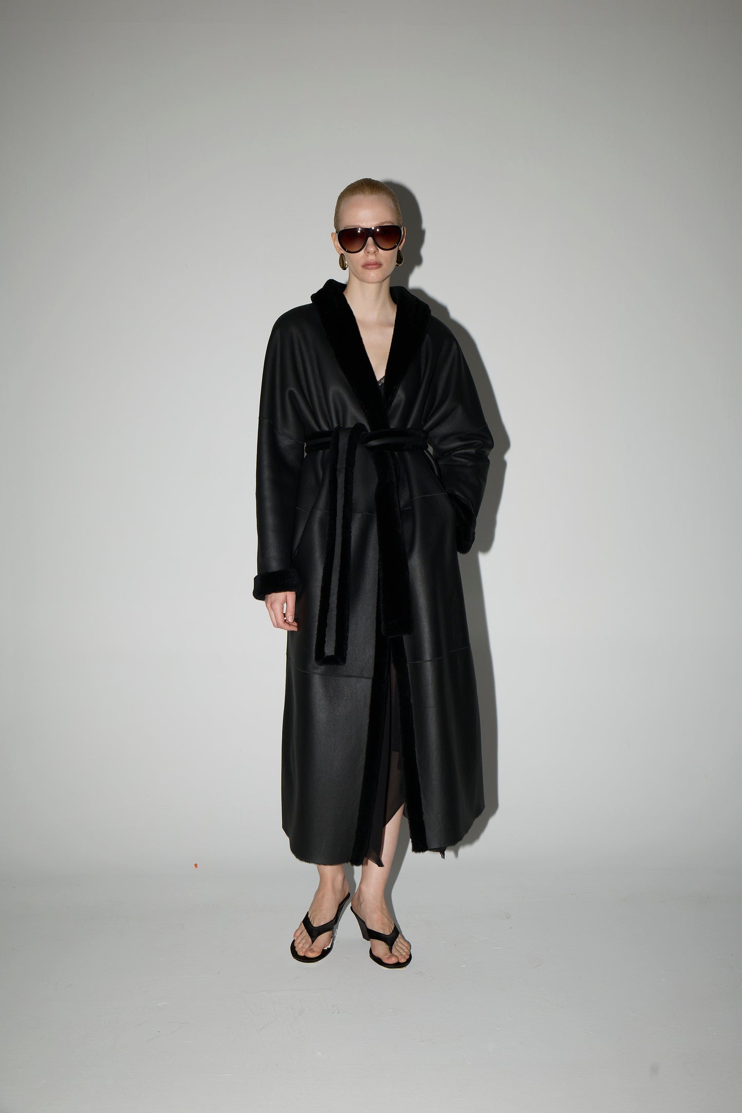 TAIGA SHEARLING COAT