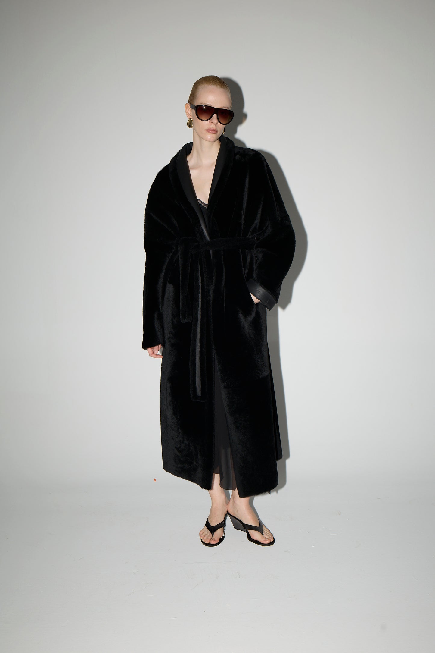 TAIGA SHEARLING COAT
