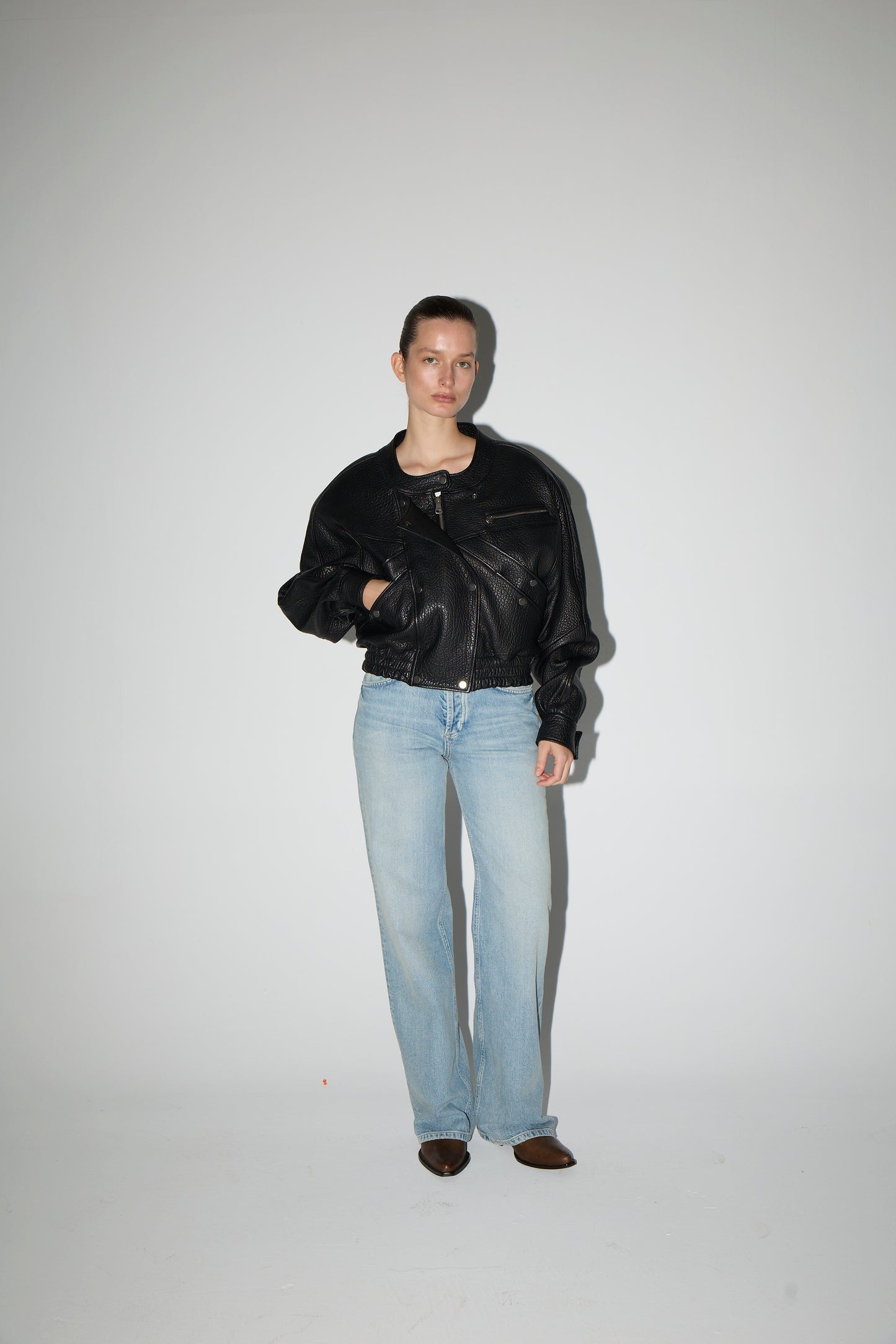 HARLOW LEATHER JACKET