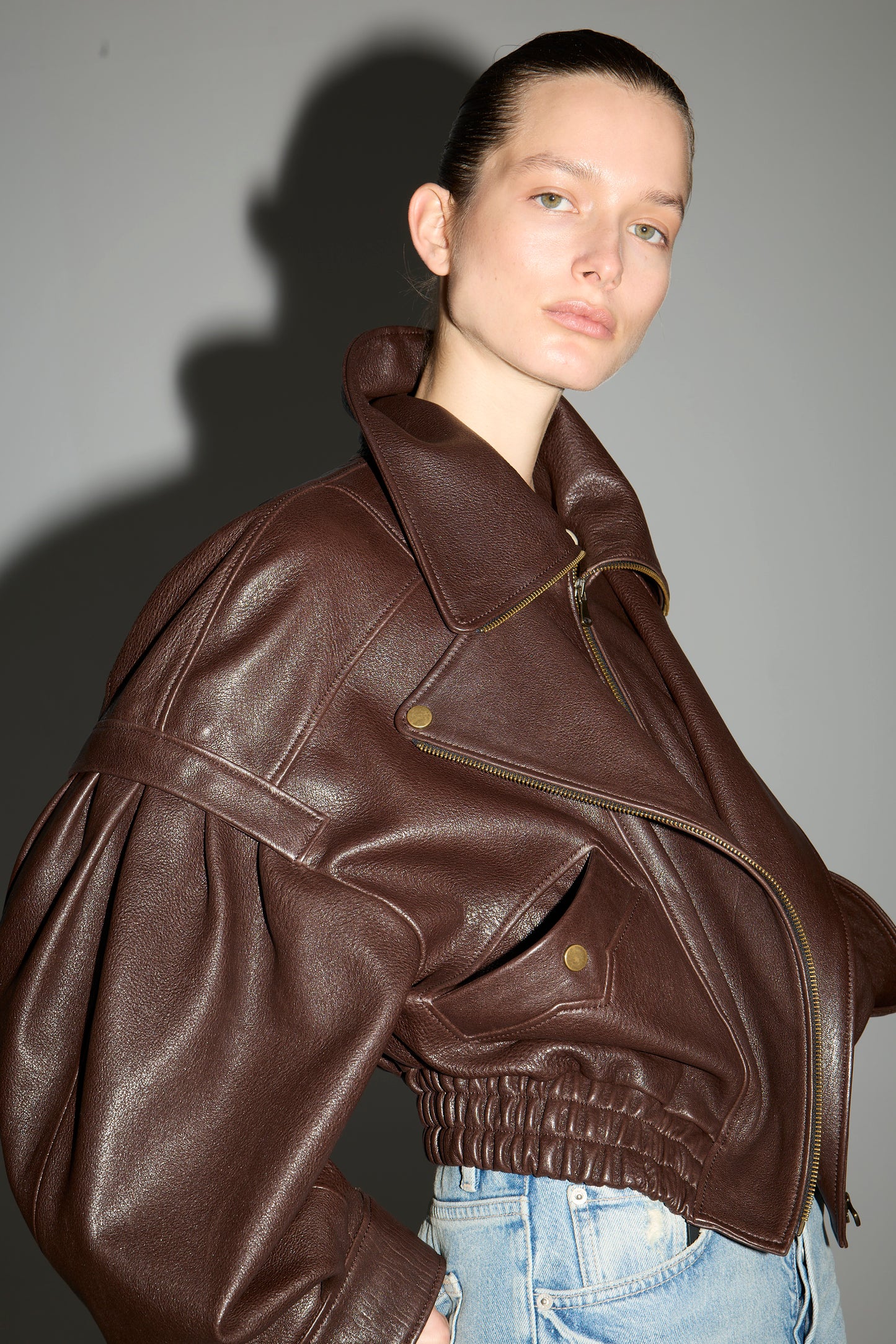 IRMA LEATHER JACKET