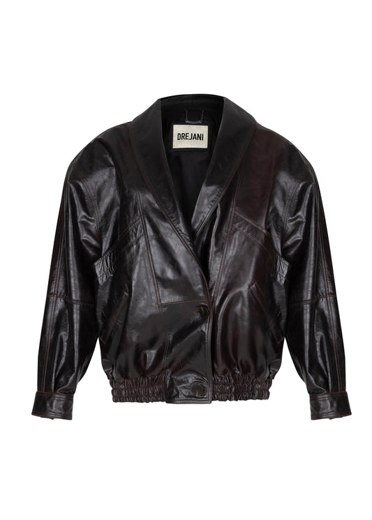 BROOKE SHIELDS BOMBER JACKET