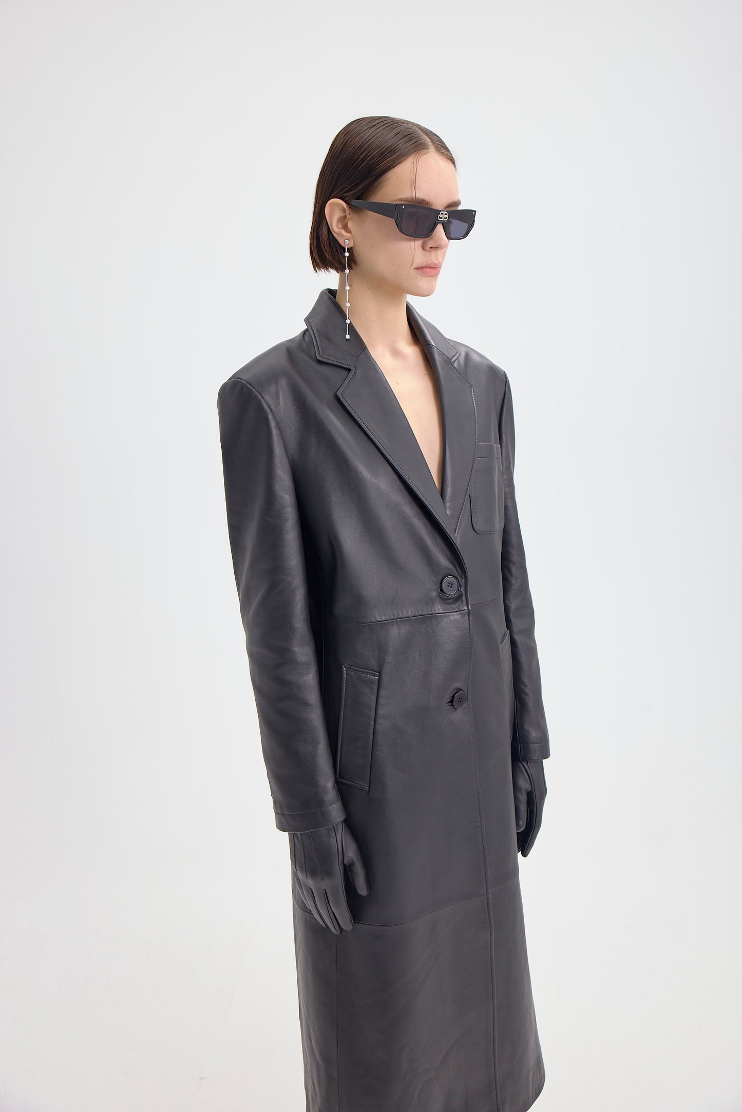 URBAN LEATHER TRENCH