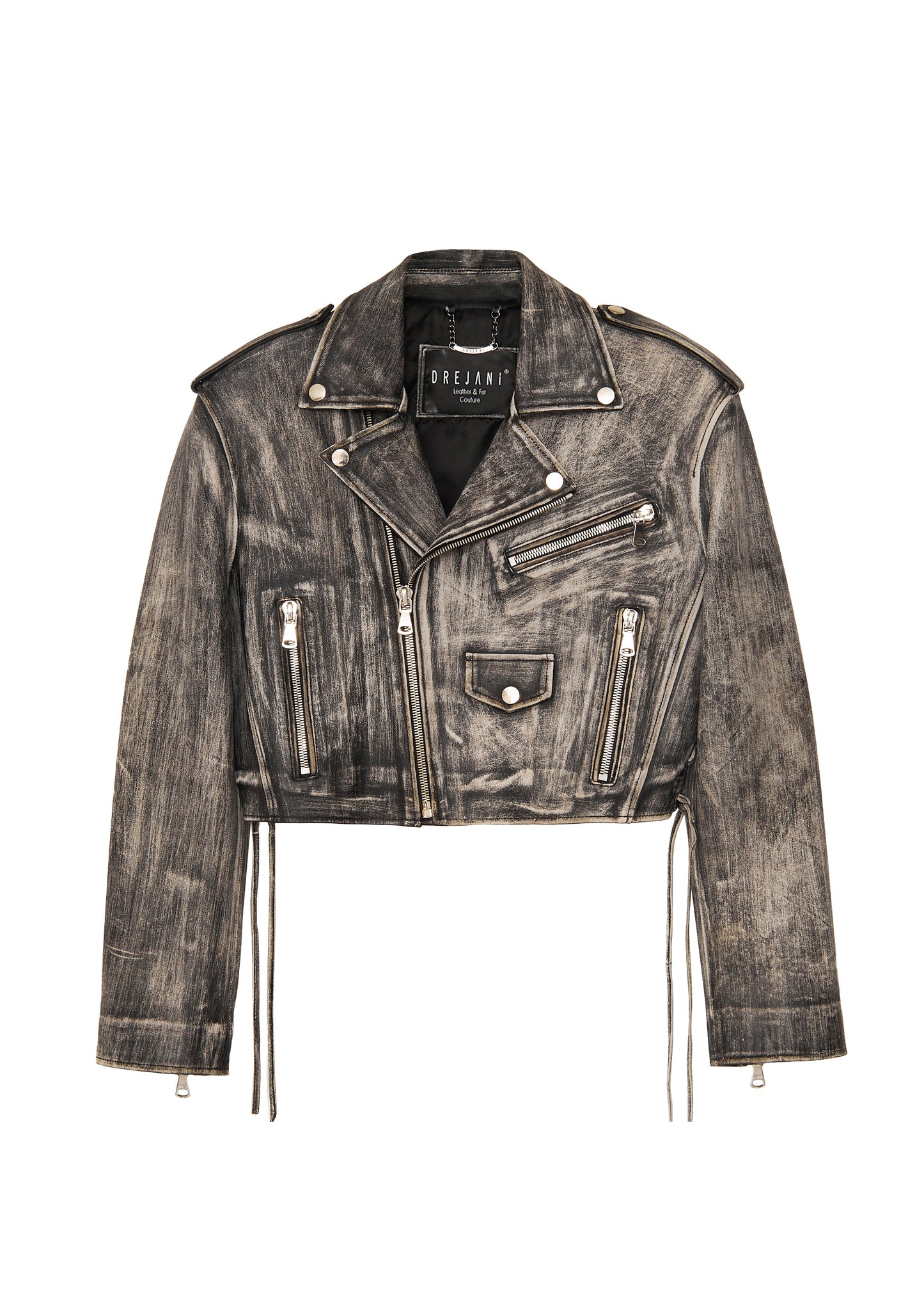 BRUSHED VINTAGE LEATHER JACKET