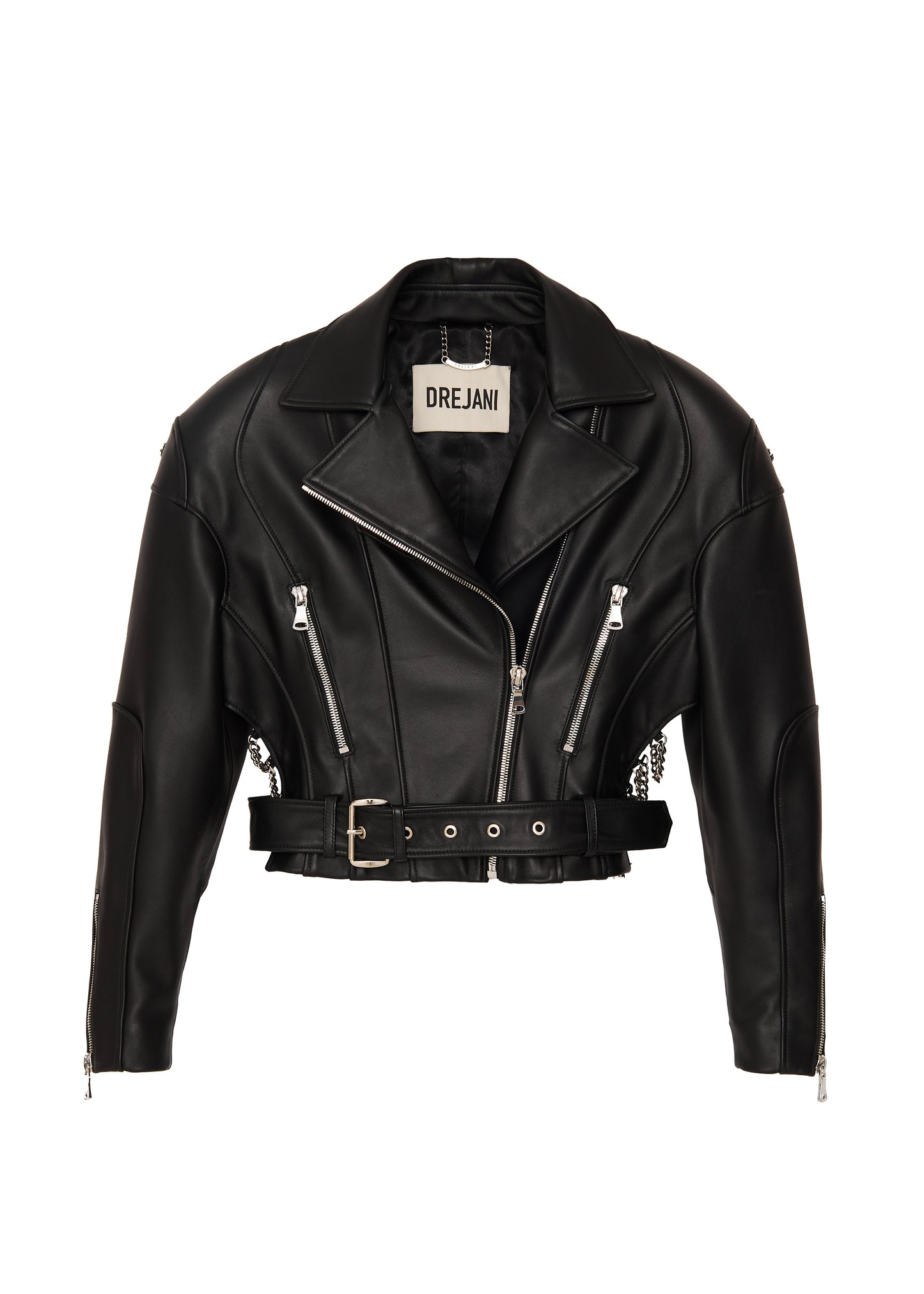 ICONIC BLACK LEATHER BIKER