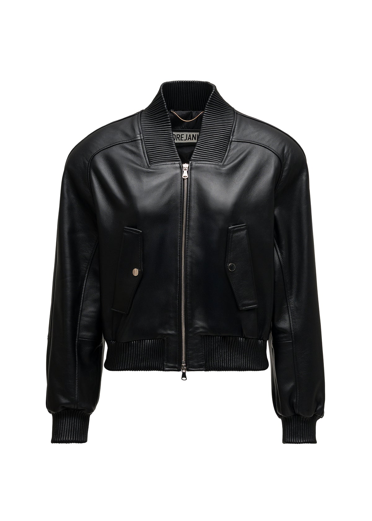 LA CERVA LEATHER JACKET BLACK