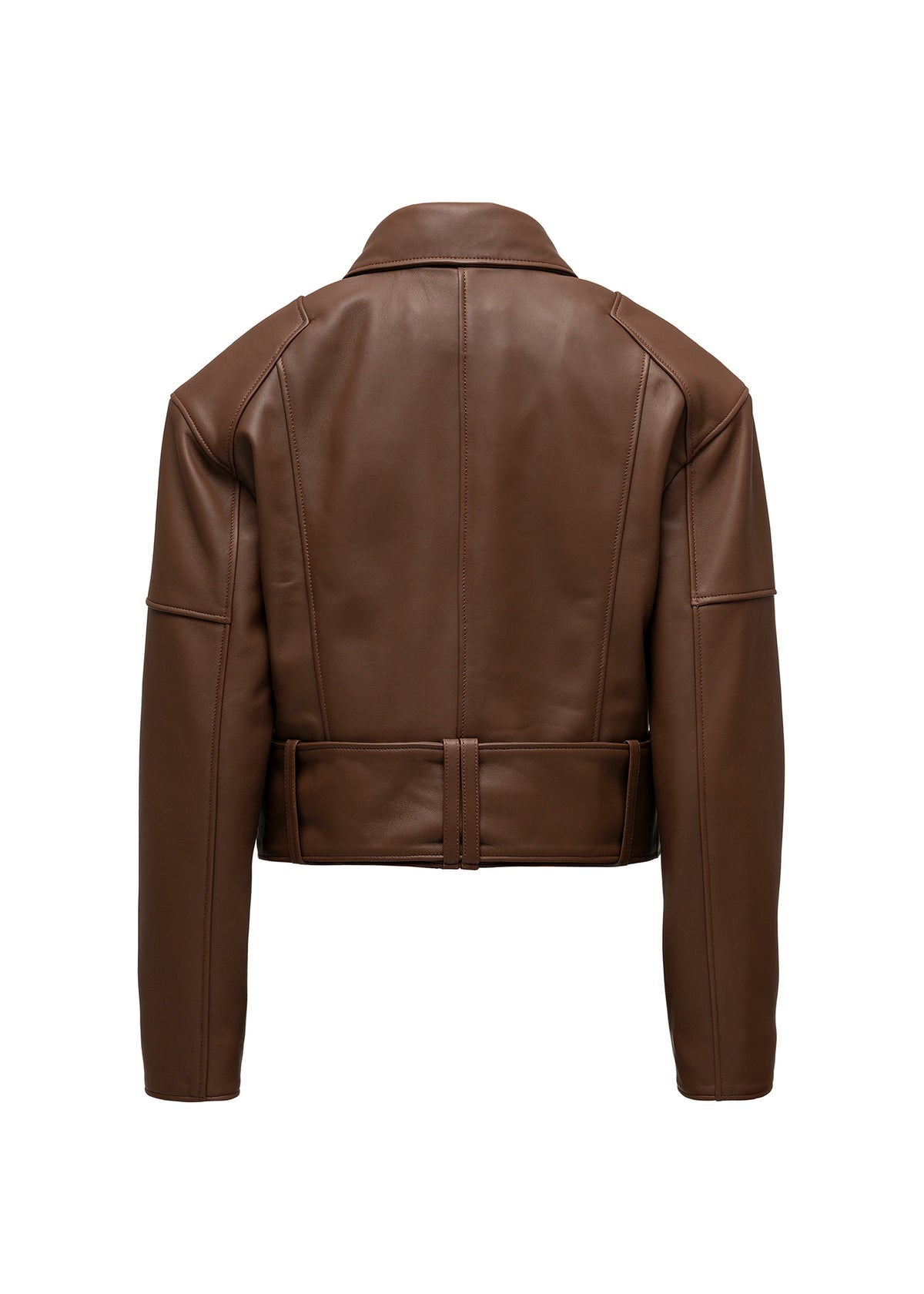 BARKLEY LEATHER JACKET TOBACCO