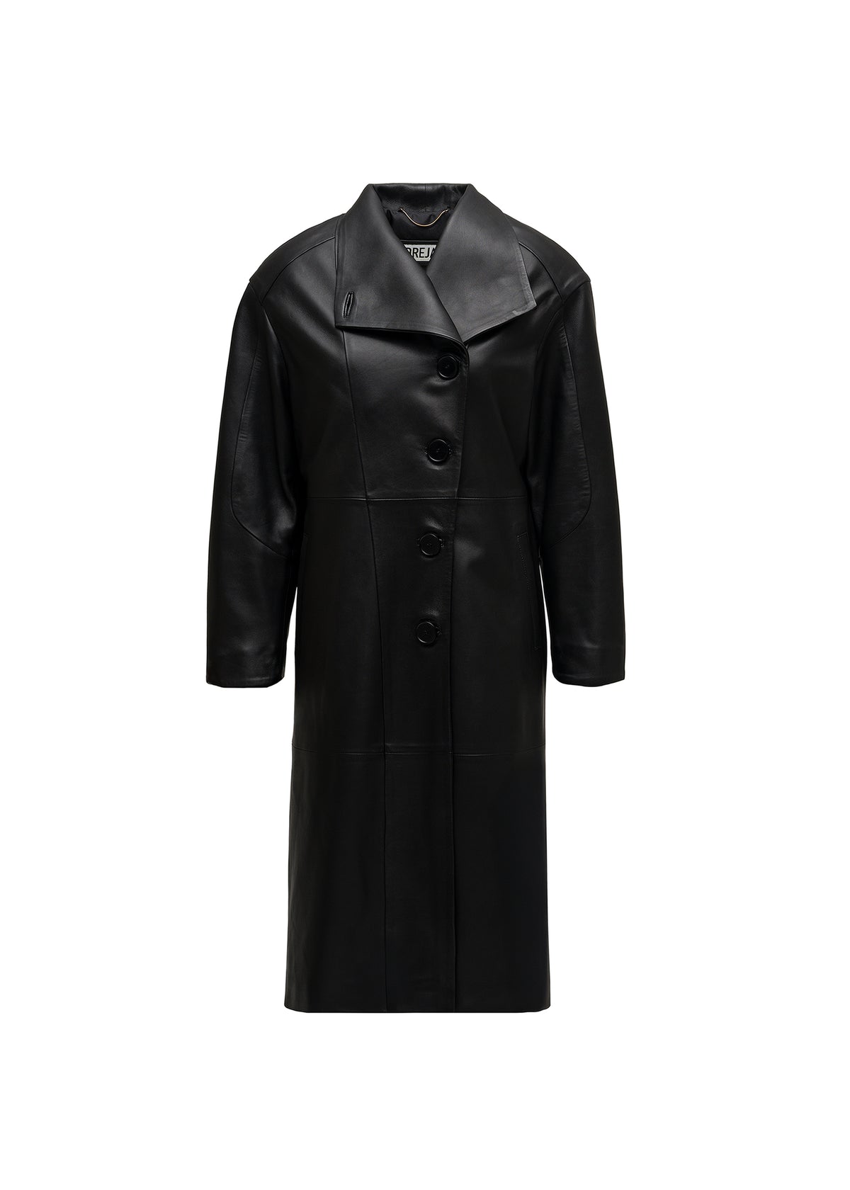 VITTORIA LEATHER COAT