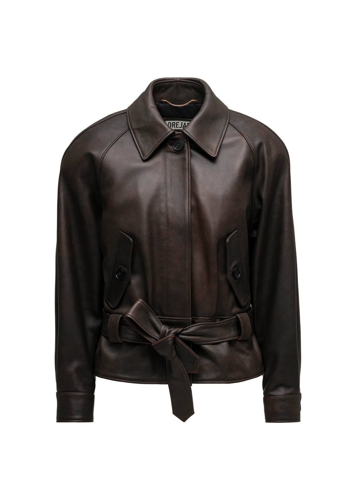 BELLY LEATHER JACKET