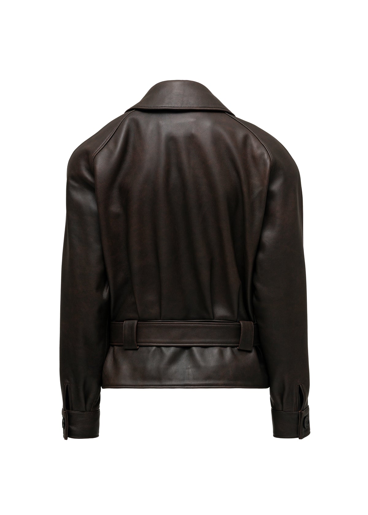 BELLY LEATHER JACKET