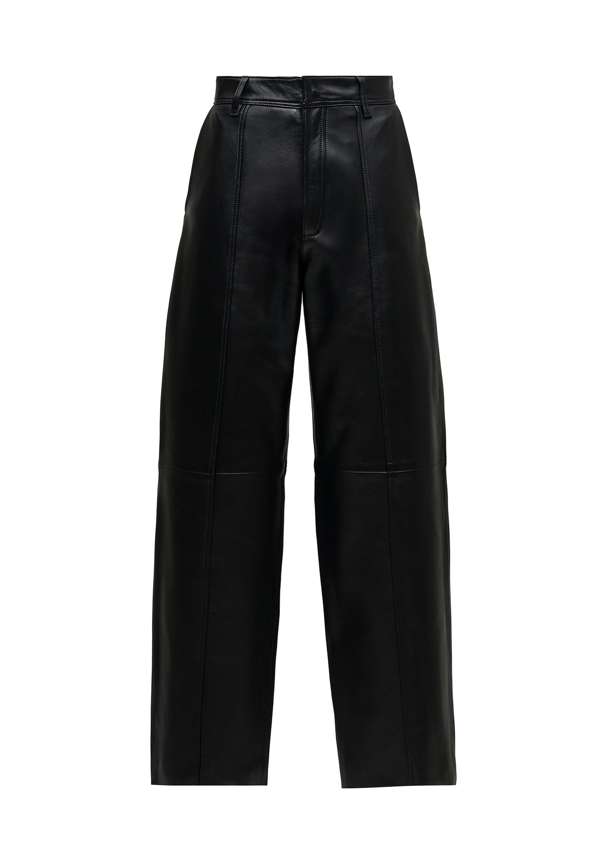 STELLA LEATHER PANTS BLACK