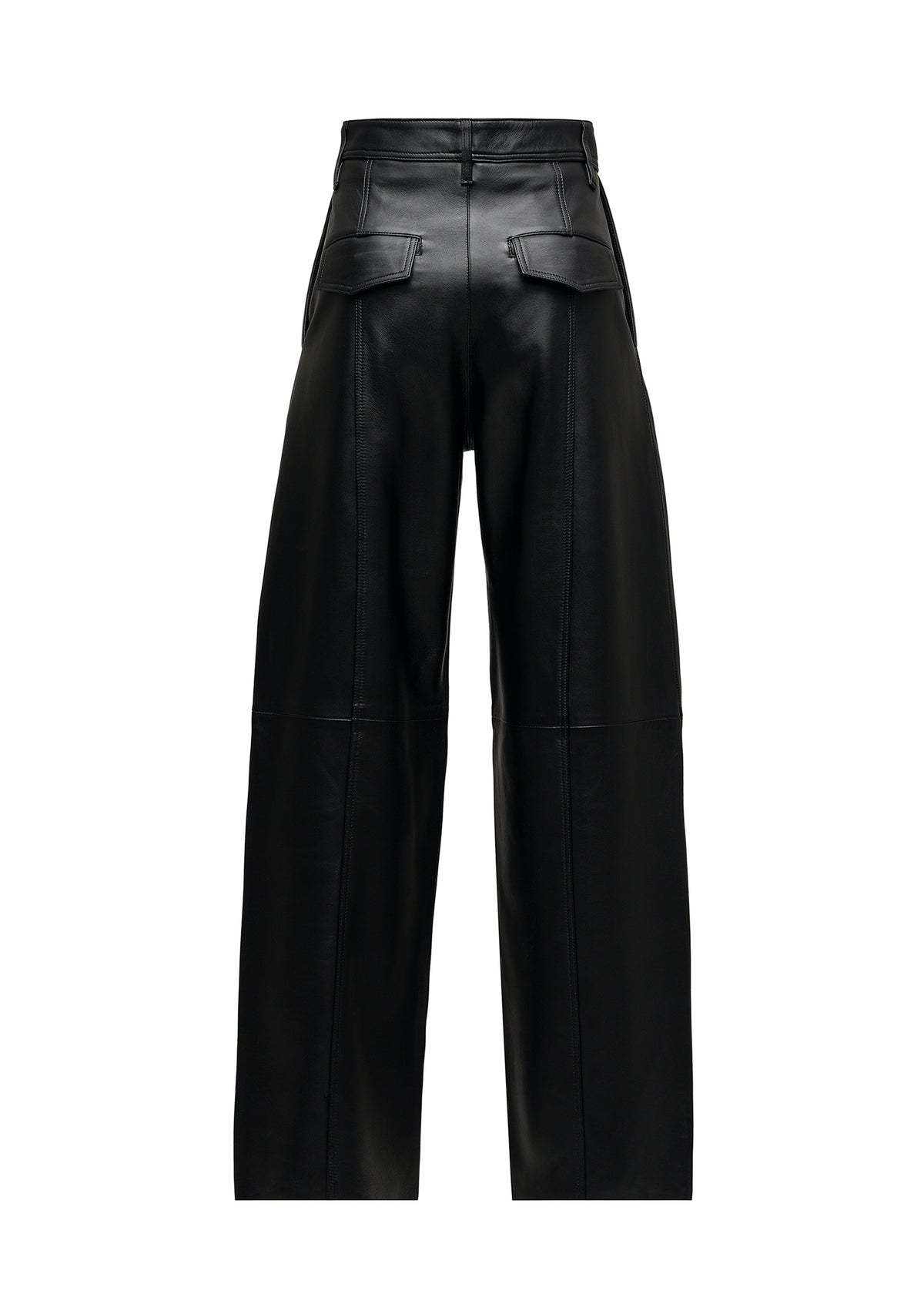 STELLA LEATHER PANTS BLACK